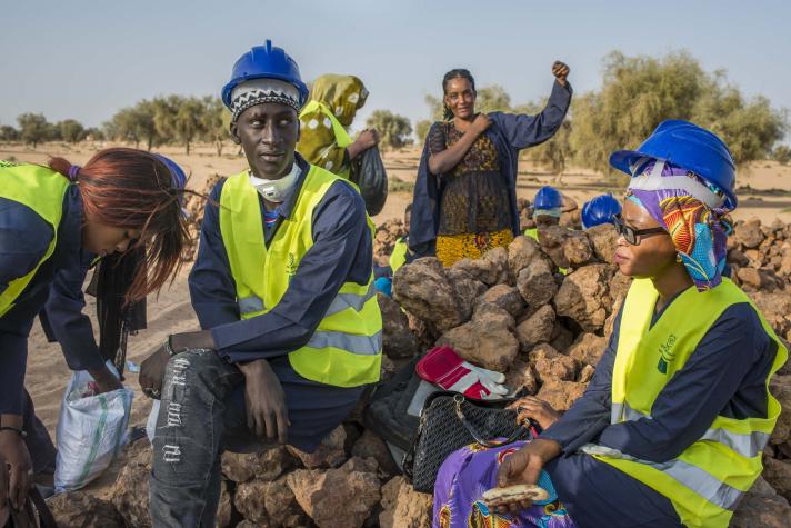 Démarrage des chantiers de formation à Kaédi et Sélibaby Démarrage des chantiers de formation à Kaédi et Sélibaby