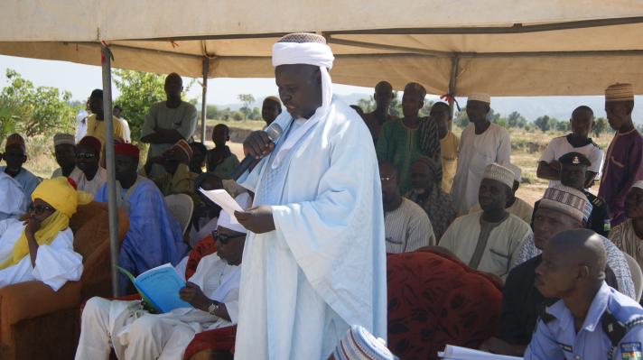 Farmers and Herders in Bole Community of Yola South LGA, Adamawa State sign a Peace Accord.