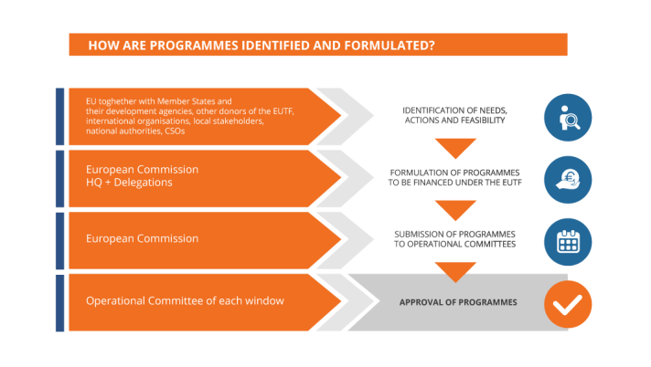 How are programmes identified and formulated?