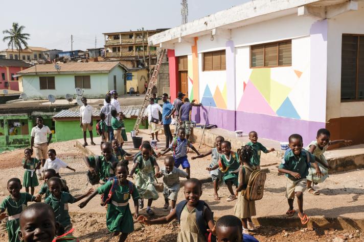 In Ghana, street art reinforces social cohesion, bridging the gap between returnees and their communities