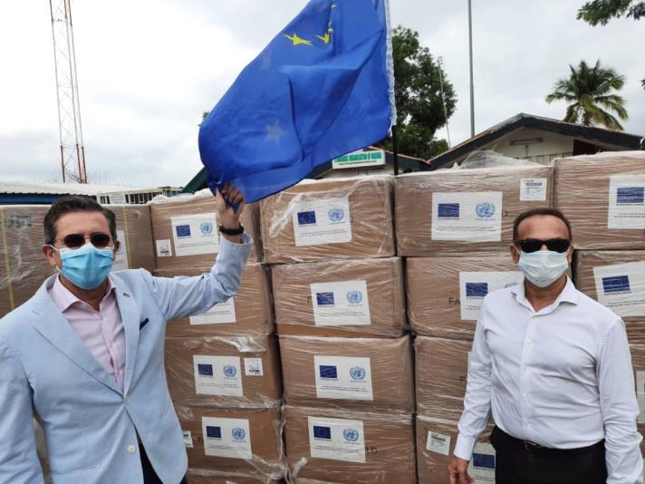 “Team Europe and the UN Hand-Over a Second Batch of Medical Supplies to the Nigerian Government to Further Enhance the COVID-19 Response