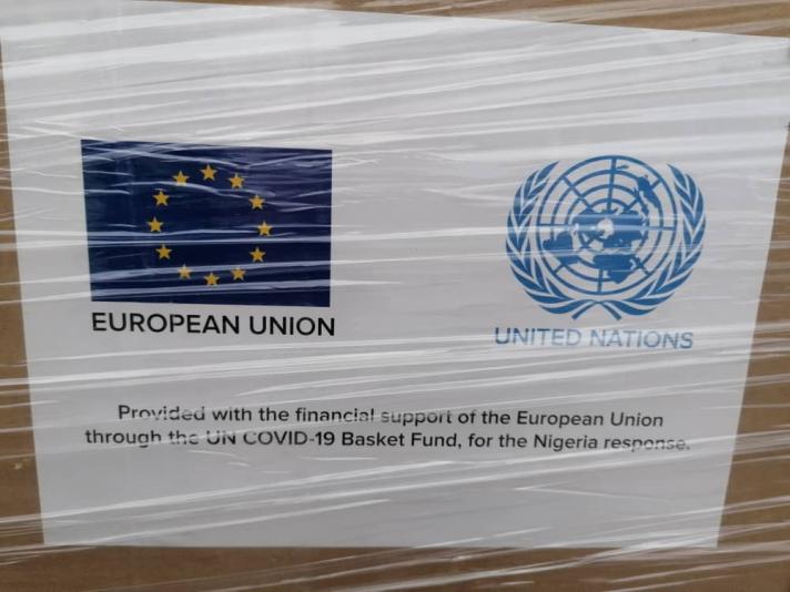 “Team Europe and the UN Hand-Over a Second Batch of Medical Supplies to the Nigerian Government to Further Enhance the COVID-19 Response