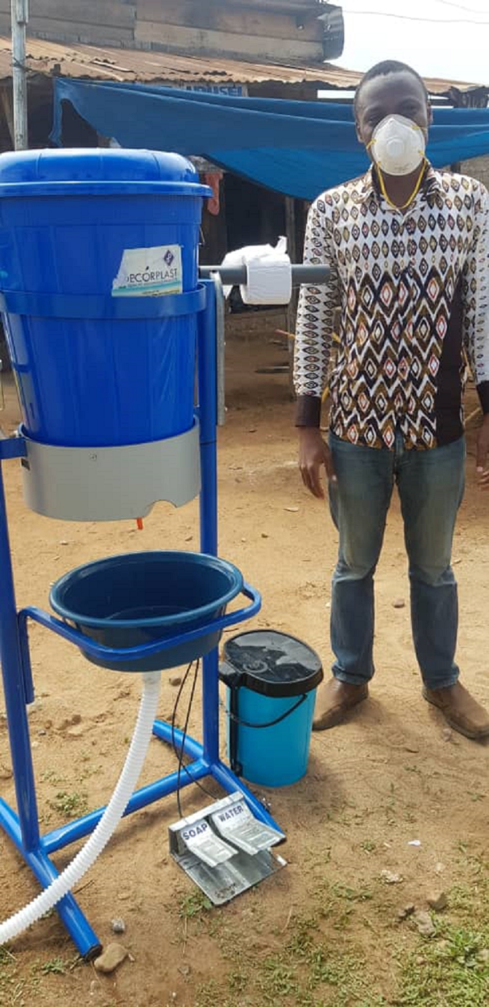 John with his invention to tackle COVID-19