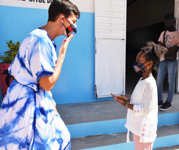 Covid-19: masques inclusifs au Sénégal Covid-19: masques inclusifs au Sénégal