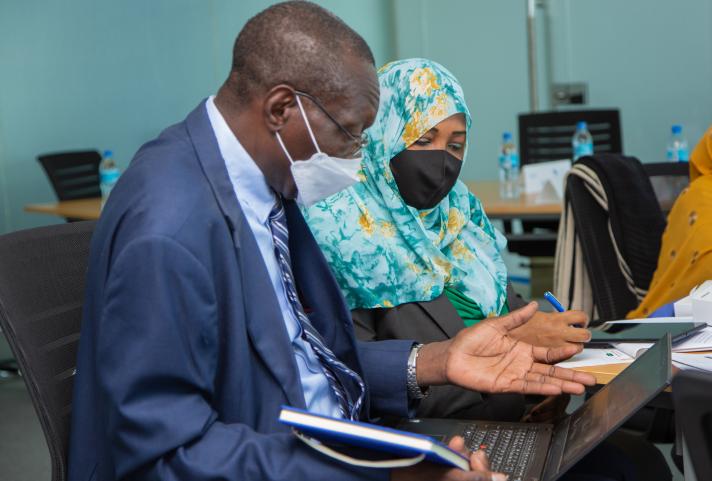 State and non-state actors of the National Referral Mechanism received training on identification of and assistance for victim of human trafficking ©IOM State and non-state actors of the National Referral Mechanism received training on identification of and assistance for victim of human trafficking ©IOM