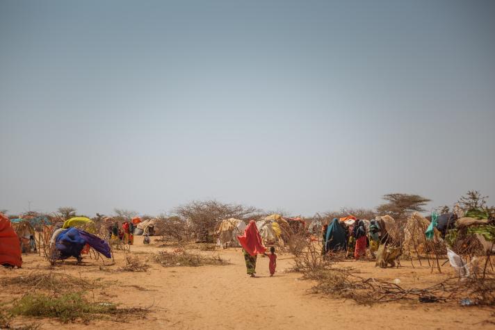 Refugee Camp in Somalia © IOM
