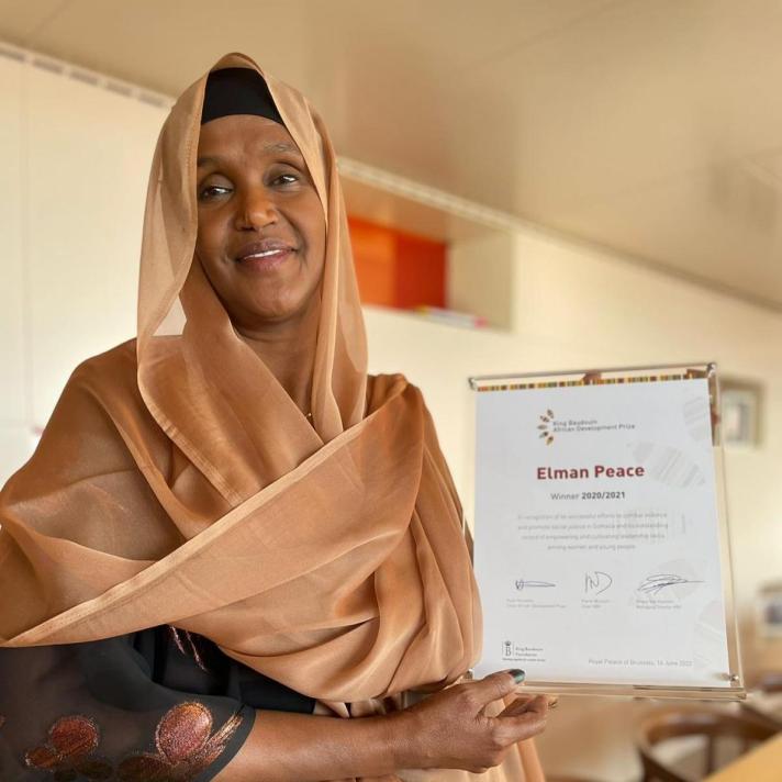 EUTF partner, Elman peace centre awarded by King Baudoin Foundation EUTF partner, Elman peace centre awarded by King Baudoin Foundation