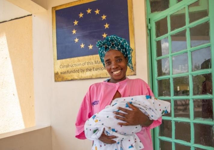 Buchumi receives support during prenatal visits and has access to the ambulance service hotline, provided by KCRS. © UNHCR/Charity Nzomo