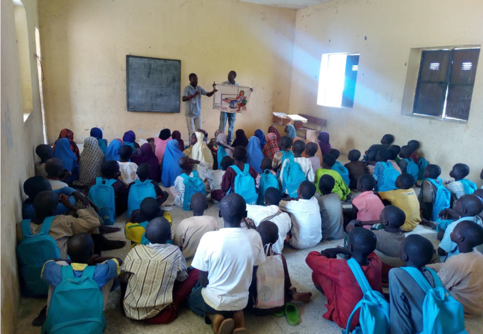 Mine Risk Education for children, Gwoza