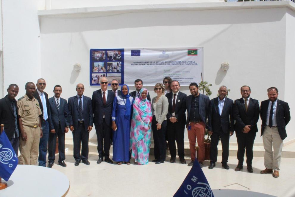 Premier comité de pilotage de l'Initiative UE-OIM en Mauritanie