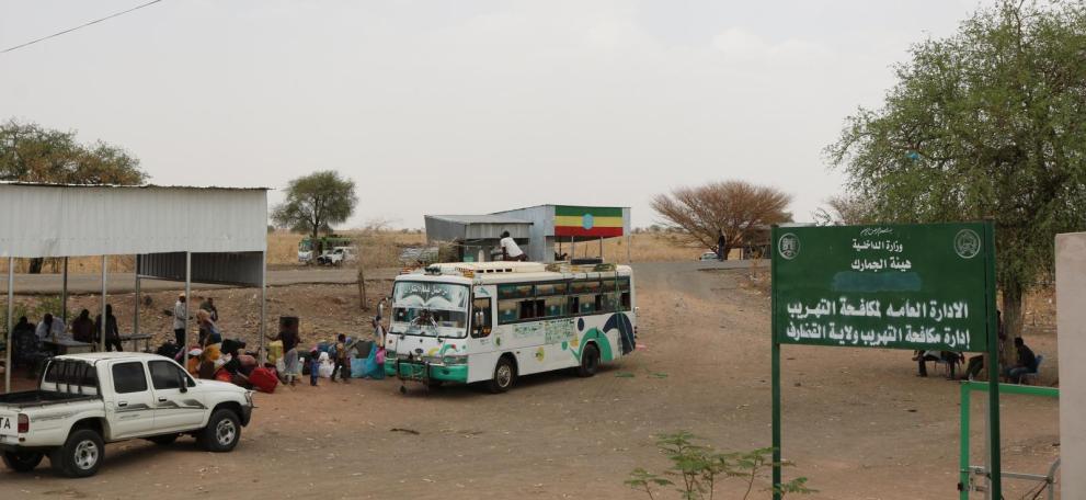 Lokdi is a checkpoint in Gedaref where seasonal labour migrants from Ethiopia cross the border to Sudan