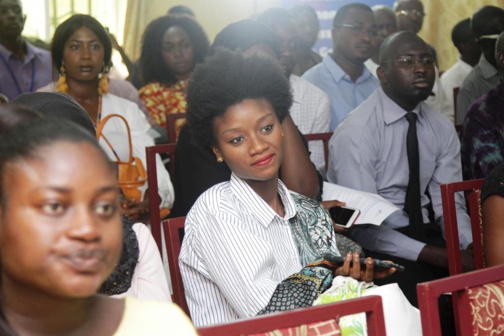 Launch of the mini-loans scheme in the Gambia in October 2018 Launch of the mini-loans scheme in the Gambia in October 2018