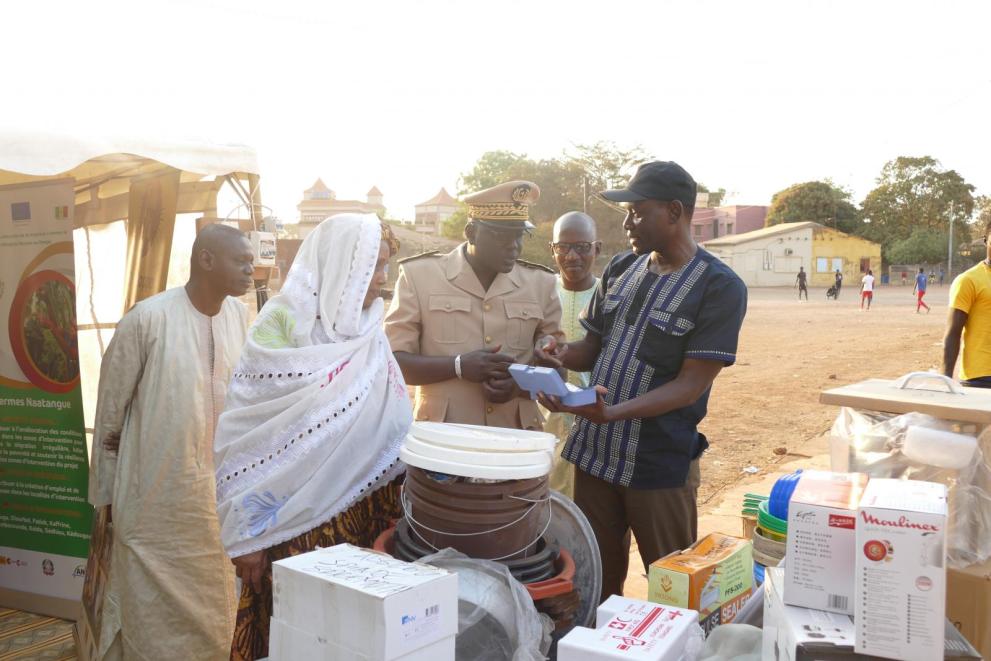 Cérémonie de remise des équipements à Kedougou