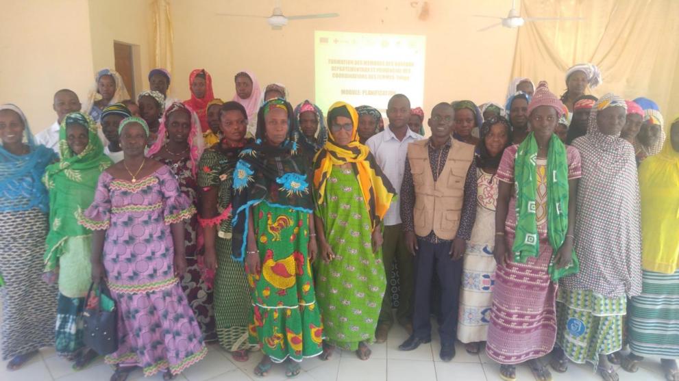 Au Burkina Faso, le FFU soutient la soutenir la formation des réseaux de coordination de femmes égale pour renforcer durablement la résilience des communautés vulnérables à l'insécurité alimentaire