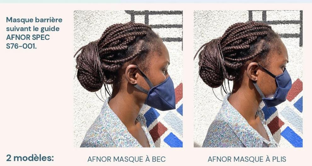 Au Burkina Faso, l'Initiative de Mode Ethique se lance dans la confection de masques pour se protéger contre le Covid-19