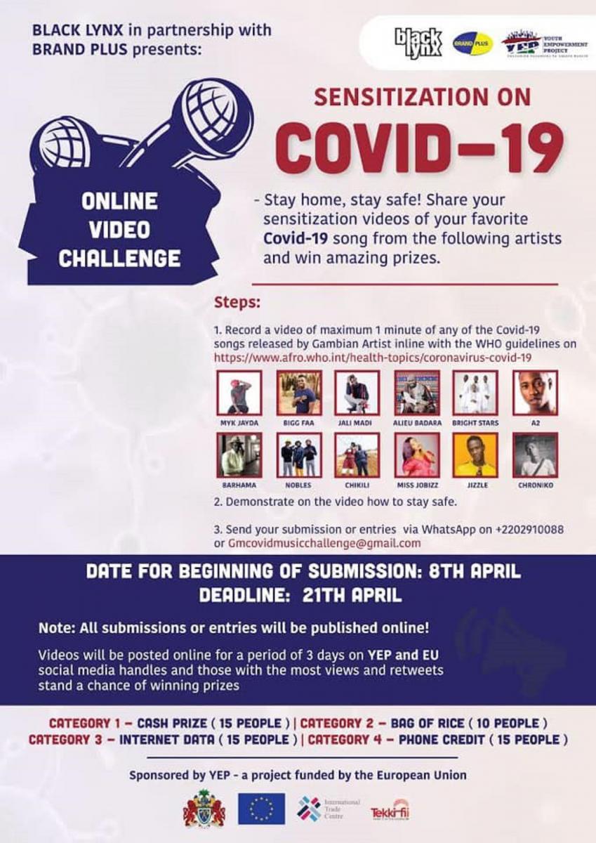 The Youth Empowerment Project launches a poetry challenge to spread information on COVID 19