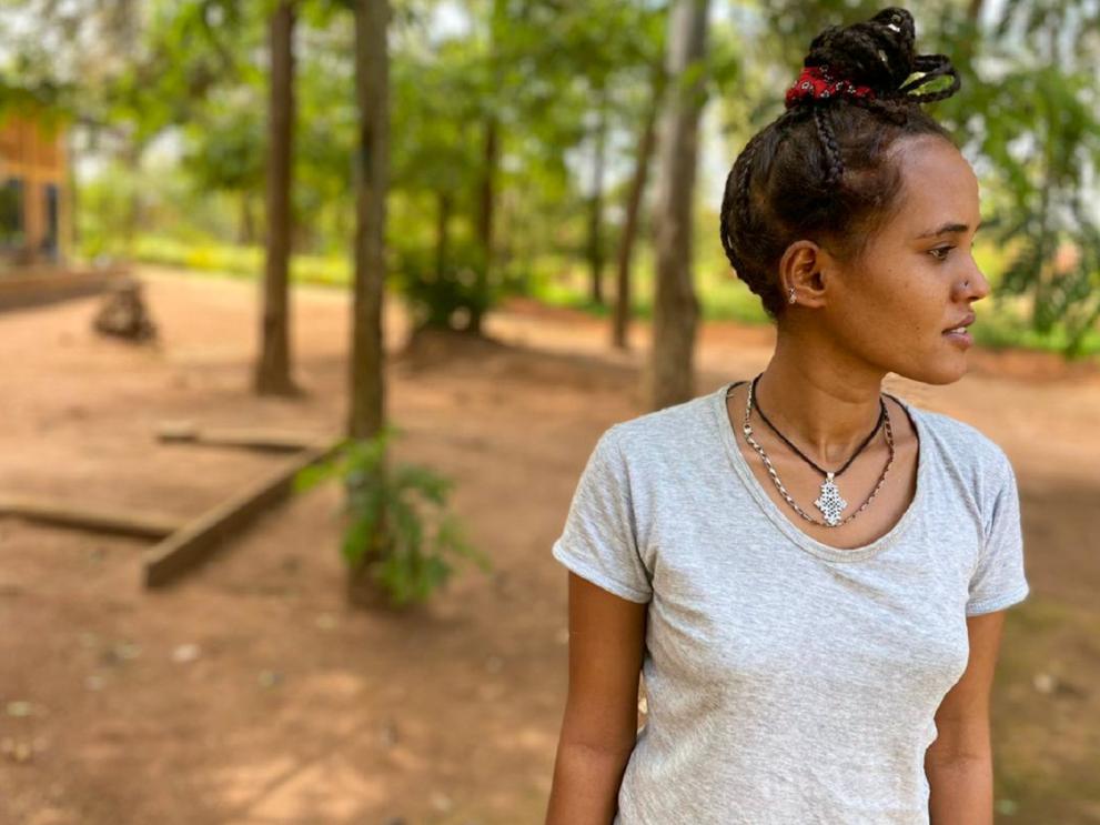 Evacuation from Libya, for Beza, meant that she was provided a chance to live again.