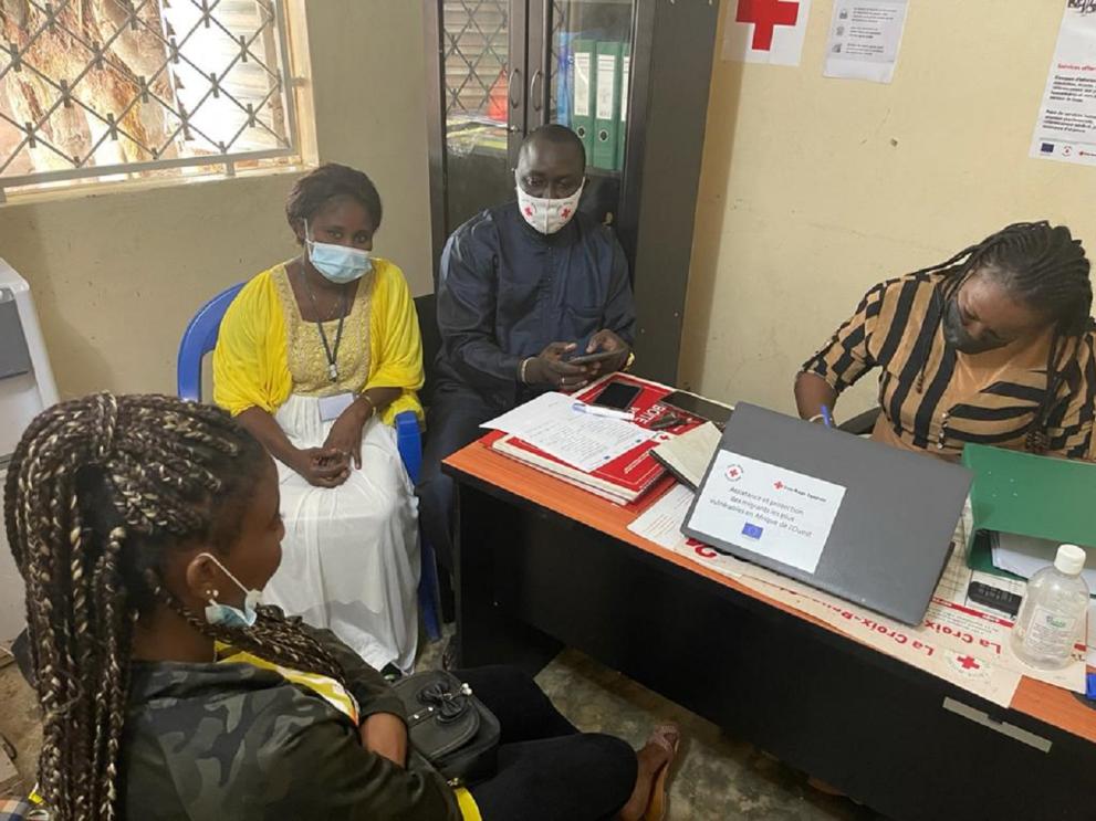 Croix Rouge_Assistance Sénégal. L' historie de Marie