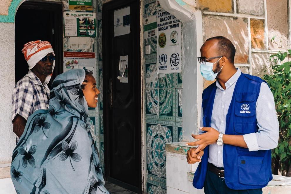 The IOM-run Migration Response Center in Hargeisa plays a role in the new MMTF strategy by providing help and support to migrants The IOM-run Migration Response Center in Hargeisa plays a role in the new MMTF strategy by providing help and support to migrants