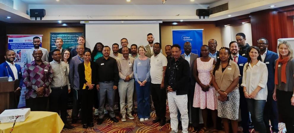 Participants of the Impact Evaluation Seminar for the Horn of Africa in Addis Ababa ©C4ED/European Union
