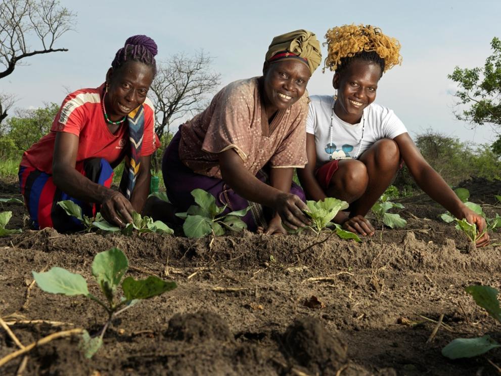 Fruit and vegetable producers are trained on good agricultural practices. ©ITC/Peter Caton