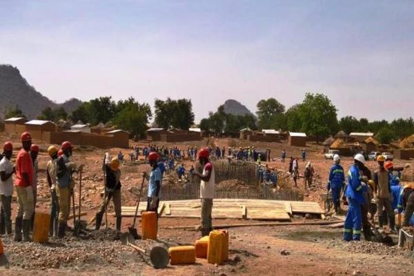 Chantier de réinsertion à l'extrême Nord du Cameroun