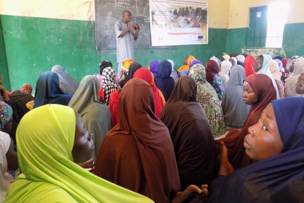 Training of beneficiaries on Income Generating Activities - NRC