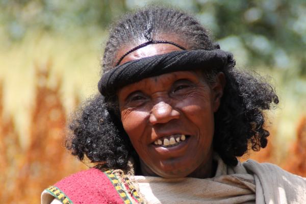 Ayale Ejigu in her field of quinoa - @European Union