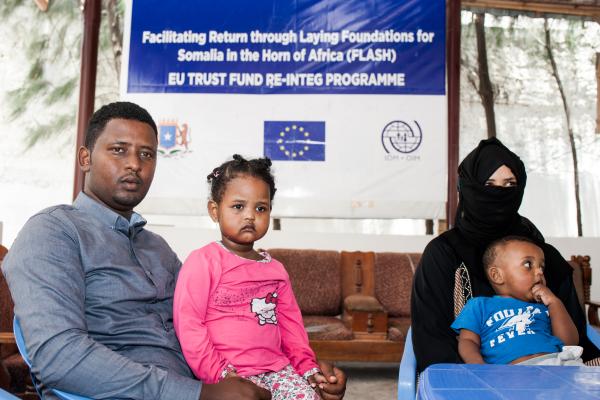 Leyla and Fuad speak about their experience as returnees to Somalia - @IOM/Christian Jepsen