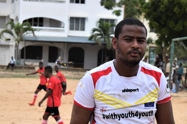 Mudh-Hir Adnan, Coach of the Zaragoza team - @Kenya Red Cross Society