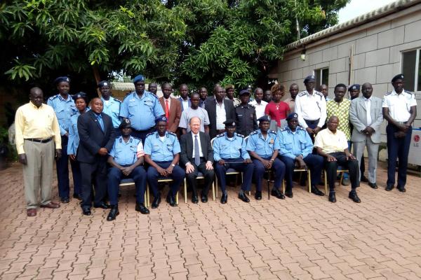 Participants of the workshop for border agencies held at Nimule on 23-24 May 2018.