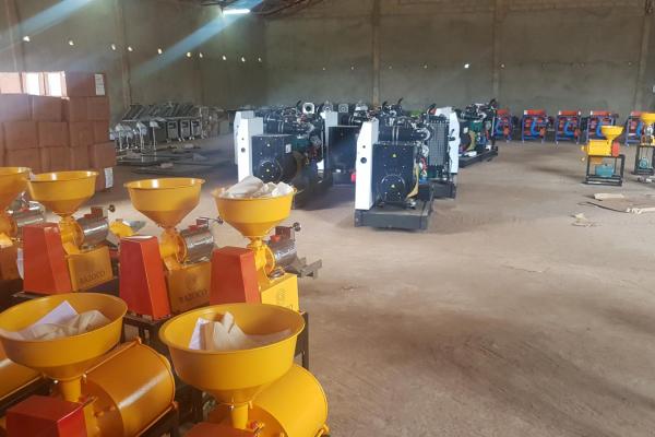 Fourteen Gambian enterprises receive agro-processing equipment to enhance their productivity and value addition