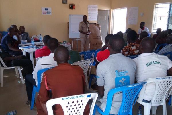 Training on Early Warning and Early Response (EWER) procedures facilitated by five Government Security Agencies in Hurda community, Mubi North LGA, Adamawa State. November 2018