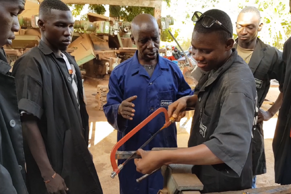 Formation de jeunes à la métallurgie dans la région de Ségou