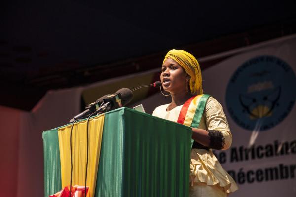 Discours de la Présidente du Parlement des enfants lors de la première commémoration de la Journée Africaine de l'Etat civil