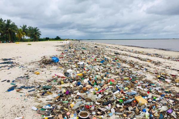 En Guinée, les partenaires du FFU s’associent à 600 volontaires pour nettoyer la plage Bénarès de Conakry