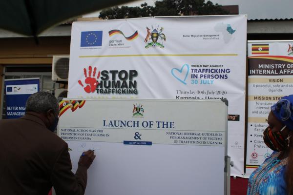 COPTIP coordinates all measures mandated in the National Action Plan which has been launched in July 2020