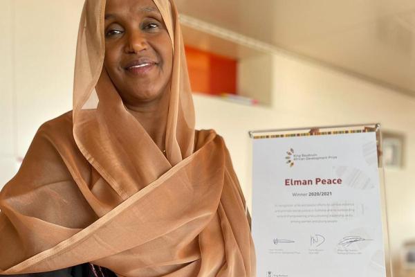 EUTF partner, Elman peace centre awarded by King Baudoin Foundation