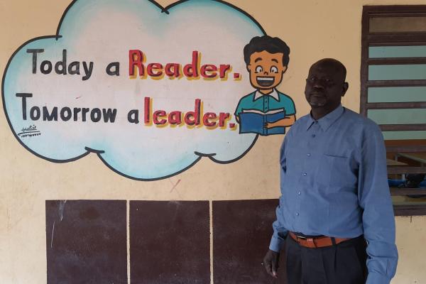 Hussein has been proudly teaching for the 29 past years, despite the difficult conditions