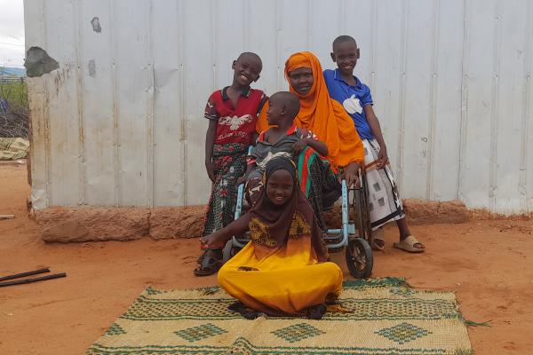 Meet Falhado and her children ©Norwegian Refugees Council