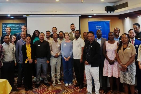 Participants of the Impact Evaluation Seminar for the Horn of Africa in Addis Ababa ©C4ED/European Union