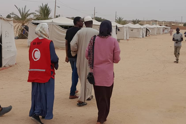 Shelter settlements for Refugees and IDPs ©Danish Red Cross  