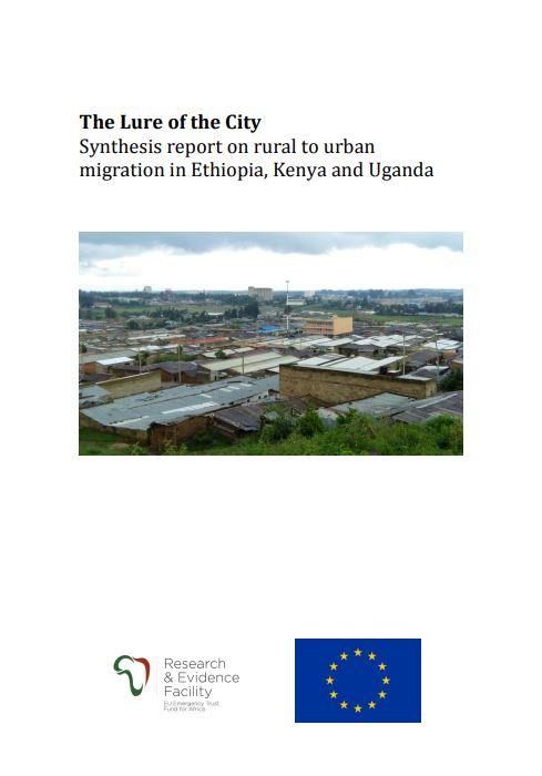 The research focused on Gulu in Uganda, Eldoret in Kenya, and Dire Dawa in Ethiopia as	destination cities, and a selective examination	of rural areas where	people are migrating	from