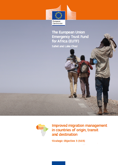 Sahel & Lake Chad Infographic - Strategic Objective 3 Improved migration management