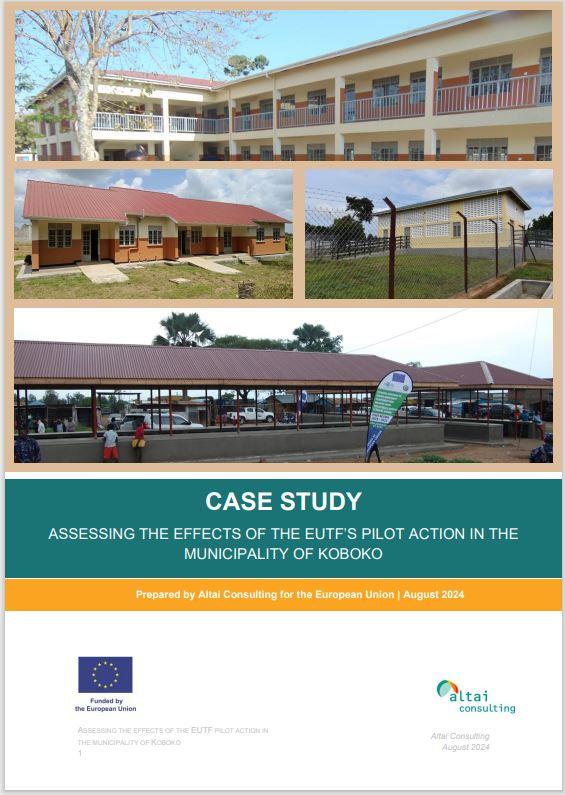 Case Study: Assessing the effects of the EUTF's Pilot Action in the Municipality of Koboko